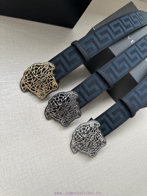 Width 3.8cm Versace This satin belt from Versace has a very casual style, adorned with the i pr3xi8q6 - Image 8