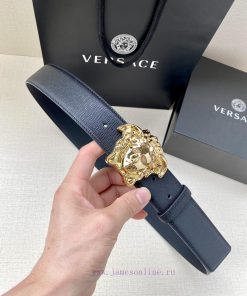 Versace width 3.8cm. This stylish waistband is crafted from fine grain calf leather and ador r6m4cndq