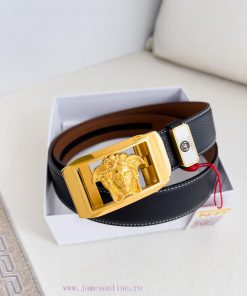Versace Versace. ️ Belt and belt automatic beltAutomatic belt, classic head buckle made of p k4s14oh7