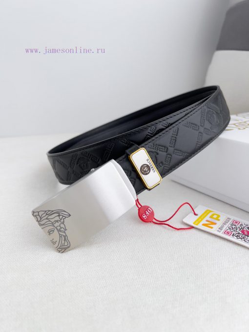 Versace Versace. ️ Belt and belt automatic beltAutomatic belt, classic head buckle made of p n3rkm3kn