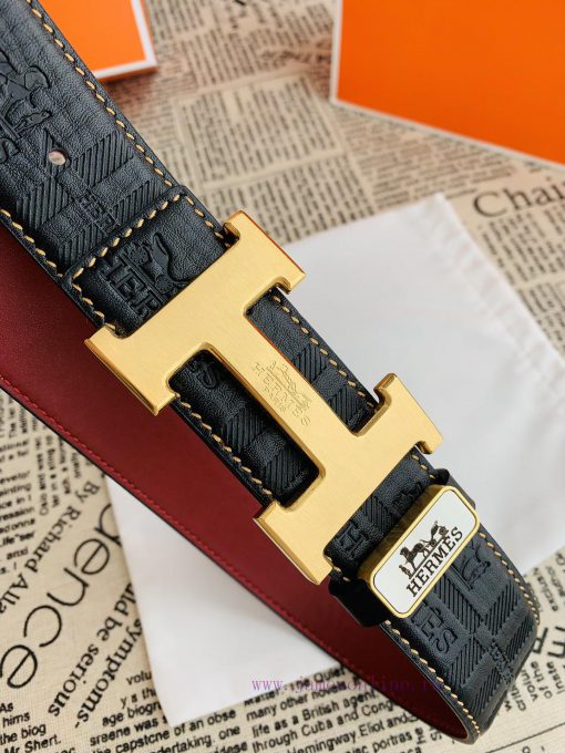 Hermes Hermes️Hanging buckle, classic H-brushed pure steel buckle head, photographed in real 4f0wdje1 - Image 5