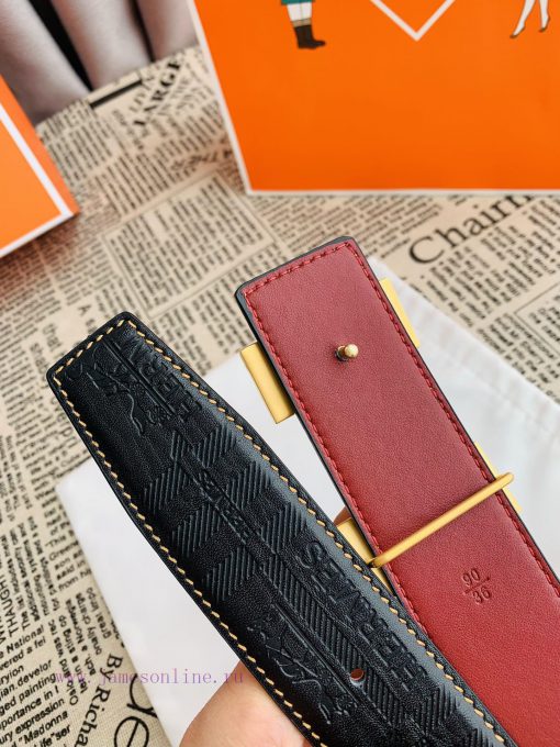 Hermes Hermes️Hanging buckle, classic H-brushed pure steel buckle head, photographed in real 4f0wdje1 - Image 9