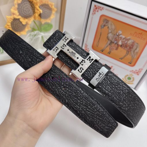 Hermes Hermès  Material: Leather Belt with 100% Head Layer. The leather belt is guaranteed t uxw82k7v - Image 6