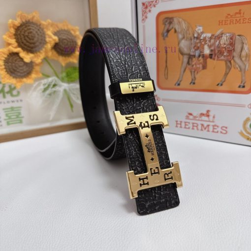 Hermes Hermès  Material: Leather Belt with 100% Head Layer. The leather belt is guaranteed t m8fsx836
