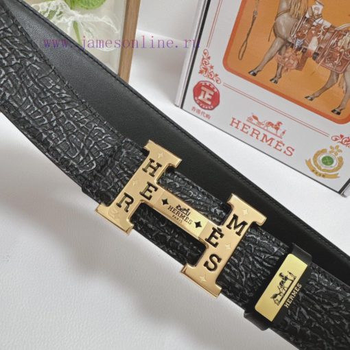 Hermes Hermès  Material: Leather Belt with 100% Head Layer. The leather belt is guaranteed t m8fsx836 - Image 7