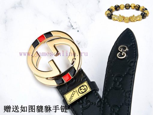 Belt Gucci Gucci️The waist belt is made of 100% cowhide, ensuring that the genuine leather i 3w8346o4 - Image 9