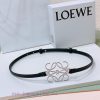 Luo Yiwei LOEWEOfficial synchronization of women's belt, hollow metal belt, smooth cowhide l h3ocpy46