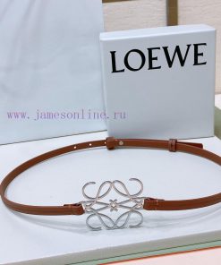 Luo Yiwei LOEWEOfficial synchronization of women's belt, hollow metal belt, smooth cowhide l jv7rgu0k