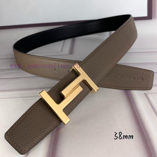 Herm è s Double Headed Sharp Double sided Original Imported Head Layer Leather Orange Lychee qcnq9x87 - Image 5