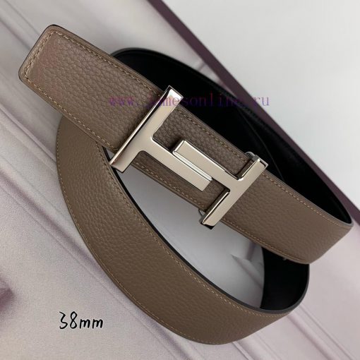 Herm è s Double Headed Sharp Double sided Original Imported Head Layer Leather Orange Lychee qcnq9x87 - Image 7