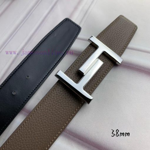 Herm è s Double Headed Sharp Double sided Original Imported Head Layer Leather Orange Lychee qcnq9x87 - Image 8