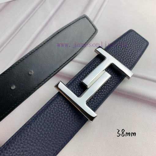 Herm è s Double Headed Sharp Double sided Original Imported Head Layer Leather Orange Lychee 8n7e78yg - Image 8