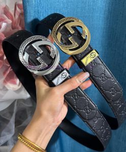 Belt Gucci Gucci️The waistband is made of 100% cowhide, ensuring genuine leather. The 24k pu ye49s21p