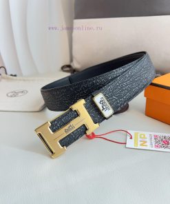Hermes Hermes waist beltHanging buckle, classic pure steel material buckle head, double-side hk2fnqsy