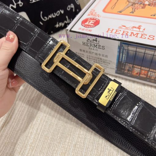 Hermes Hermès Material: Leather Belt with 100% Head Layer. The leather belt is guaranteed to vujhrtg1 - Image 5