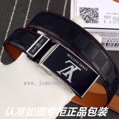 Lv... Louis Vuitton automatic buckleIdentify and receive a punch as a giftMaterial: 100% top adn2fo24 - Image 2