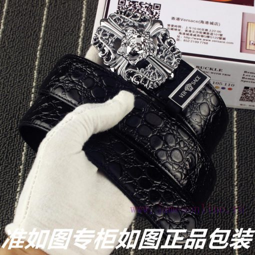 Versace Ver... sace ️ Crocodile patternIdentify and receive a punch as a giftThe material is kmnlshxt - Image 3
