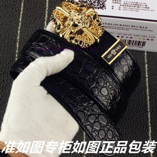 Versace Ver... sace ️ Crocodile patternIdentify and receive a punch as a giftThe material is im5njjla - Image 3