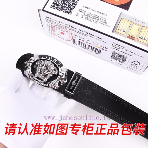 Versace Ver…sace️Identify and send the puncherThe material is made of 100% layered cowhide, 88kq5c35 - Image 6