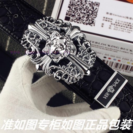 Versace Ver... sace ️ Crocodile patternIdentify and receive a punch as a giftThe material is kmnlshxt - Image 6