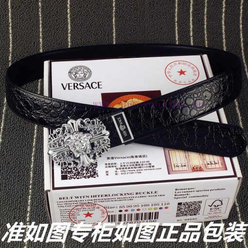 Versace Ver... sace ️ Crocodile patternIdentify and receive a punch as a giftThe material is kmnlshxt - Image 7
