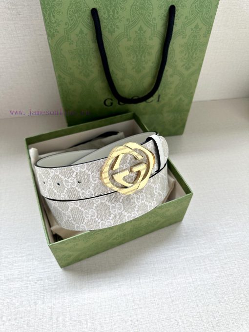 The GUCCI classic double G logo with a width of 3.8cm is still an important design element o k613fz92 - Image 9