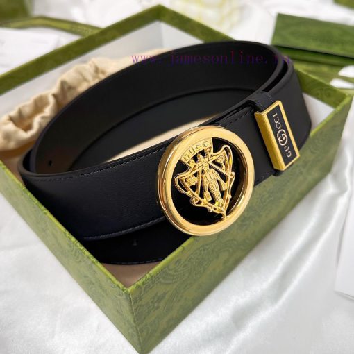 Belt Gucci Gucci️The waistband is made of 100% cowhide, ensuring genuine leather. The 24k pu cp5d1nh6 - Image 5