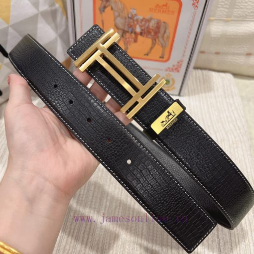 Hermes Hermès Material: Leather Belt with 100% Head Layer. The leather belt is guaranteed to 19936nvs - Image 6