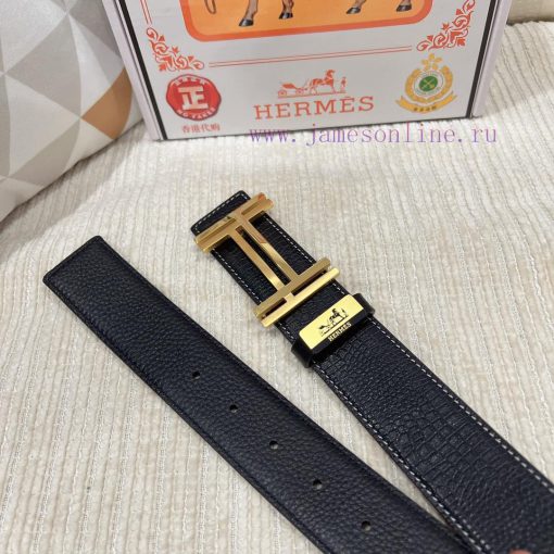 Hermes Hermès Material: Leather Belt with 100% Head Layer. The leather belt is guaranteed to 19936nvs - Image 9