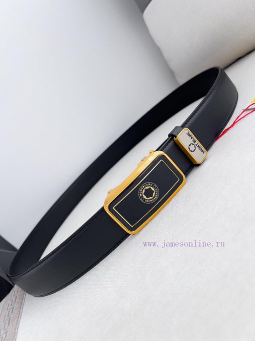 Montblanc Montblanc Belt Automatic BeltAutomatic belt, original new pure steel material auto 4spiix8s - Image 4