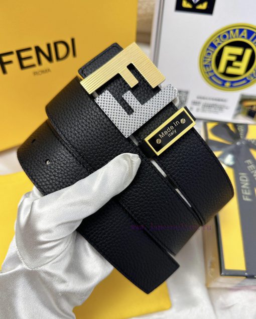 Belt FENDI Fendi ReproductionThe waistband is made of 100% top layer cowhide, ensuring a dou 4atit1dd - Image 2