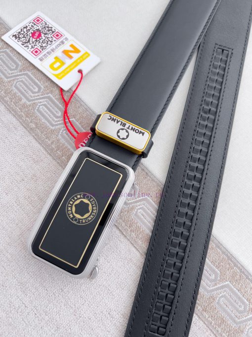 Montblanc Montblanc Belt Automatic BeltAutomatic belt, original new pure steel material auto iu17kgjs - Image 7