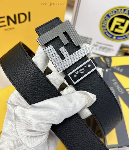 Belt FENDI Fendi ReproductionThe waistband is made of 100% top layer cowhide, ensuring a dou 9hhux0k9 - Image 7