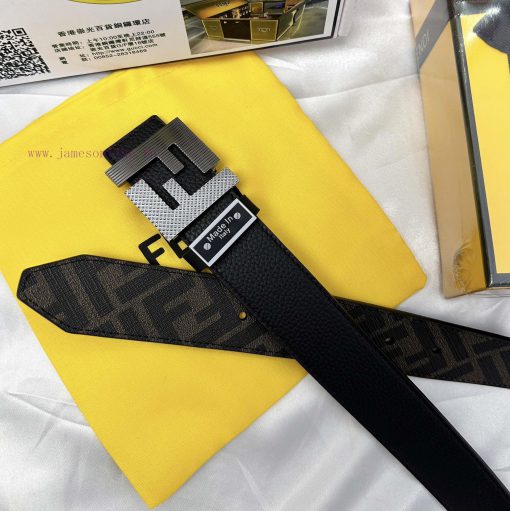 Belt FENDI Fendi ReproductionThe waistband is made of 100% top layer cowhide, ensuring a dou 9hhux0k9 - Image 8