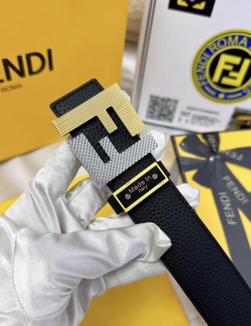 Belt FENDI Fendi ReproductionThe waistband is made of 100% top layer cowhide, ensuring a dou 4atit1dd - Image 9