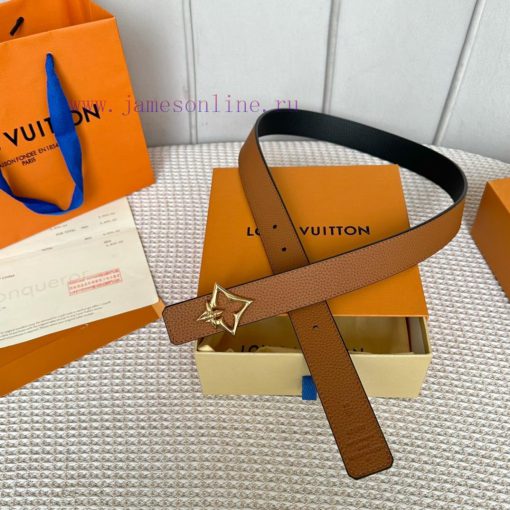 Width 30mm, latest women's double-sided waist belt, width 3cm, imported original double-side kk3bihfo
