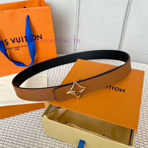 Width 30mm, latest women's double-sided waist belt, width 3cm, imported original double-side kk3bihfo - Image 4