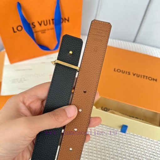 Width 30mm, latest women's double-sided waist belt, width 3cm, imported original double-side kk3bihfo - Image 8