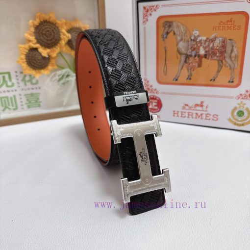 Hermes Hermès  Material: Leather Belt with 100% Head Layer. The leather belt is guaranteed t 9a34da25 - Image 2