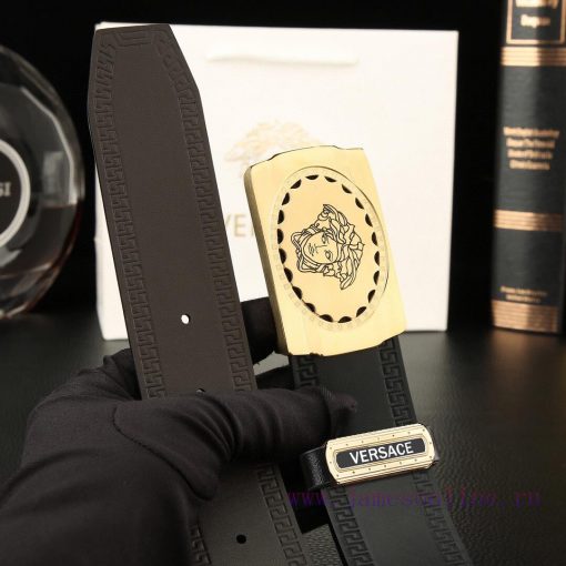 High end quality, physical photographyComplete setVERSACE Buckle material: Two tone pure ste as7abcel - Image 7