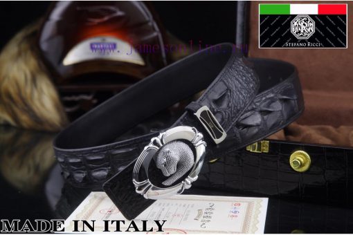 MADE IN ITALTComplete setSTEFANO RICCI100% dual color pure steel buckle materialThe front of f2qkd01v