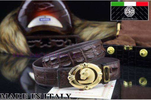 MADE IN ITALTComplete setSTEFANO RICCI100% dual color pure steel buckle materialThe front of f2qkd01v - Image 3