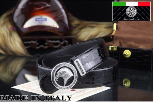 MADE IN ITALYComplete setSTEFANO RICCI100% dual color pure steel buckle materialThe front of 5qsxyd68 - Image 6