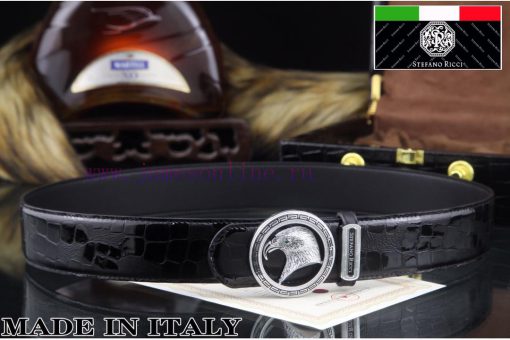 MADE IN ITALYComplete setSTEFANO RICCI100% dual color pure steel buckle materialThe front of 5qsxyd68 - Image 7