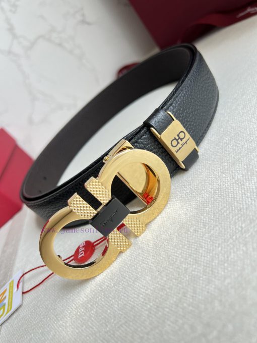 Ferragamo Ferrgamo ️ Belt and beltHanging buckle, classic hanging buckle made of pure copper 5vlmru6q - Image 3