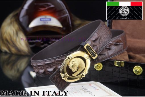 MADE IN ITALTComplete setSTEFANO RICCI100% dual color pure steel buckle materialThe front of f2qkd01v - Image 7