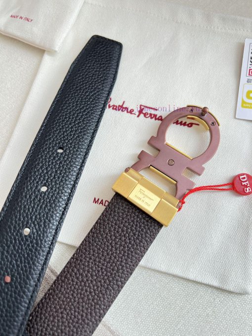 Ferragamo Ferrgamo ️ Belt and beltHanging buckle, classic hanging buckle made of pure copper 9p4iwoj7 - Image 6