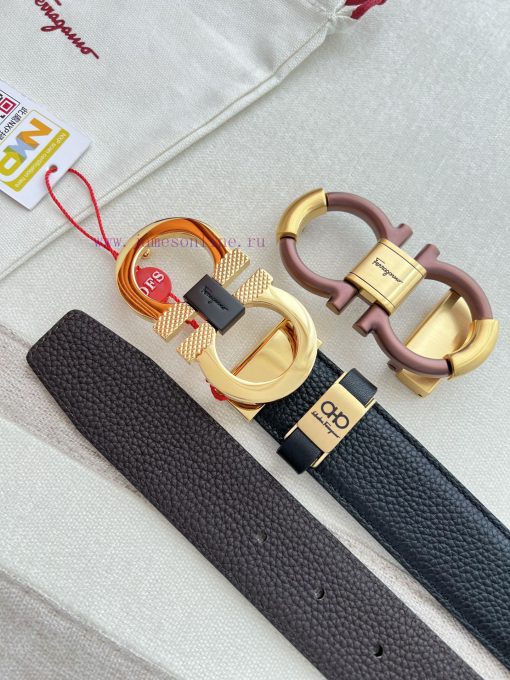 Ferragamo Ferrgamo ️ Belt and beltHanging buckle, classic hanging buckle made of pure copper 5vlmru6q - Image 6