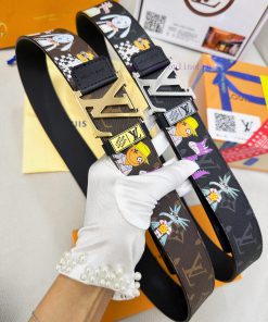 Belt LV Louis ReproductionBelt made of 100% head layer cowhide, ensuring genuine leather sti qsh5dud3
