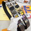 Belt LV Louis ReproductionBelt made of 100% head layer cowhide, ensuring genuine leather sti rzsiidjd